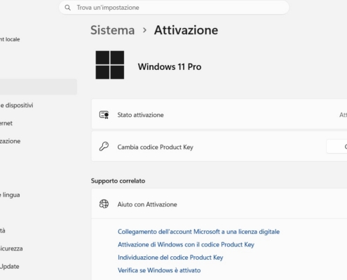 Cambiare edizione di windows 11 1